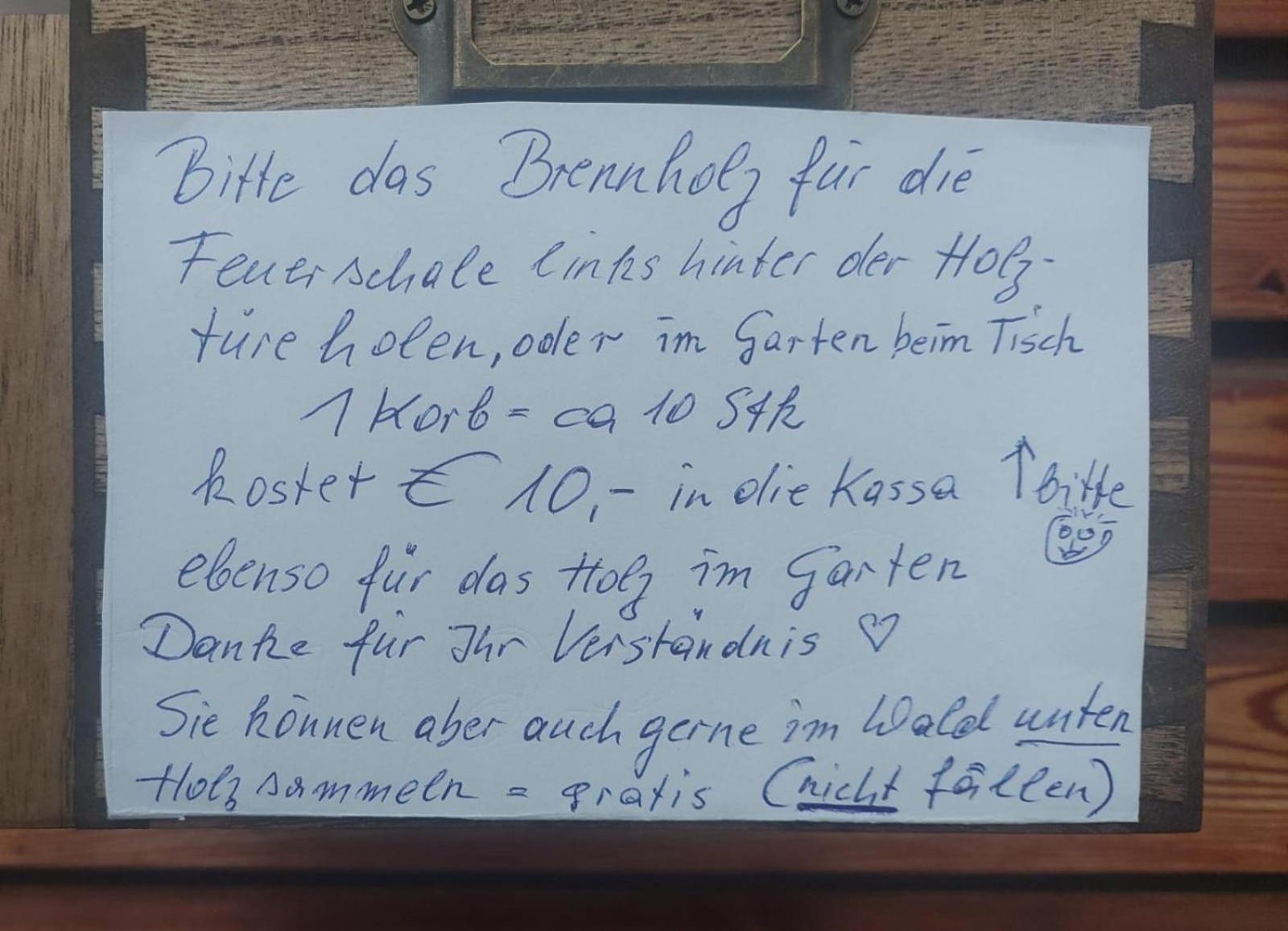 Ferienhaus Im Wald Edelschrott Eksteriør billede