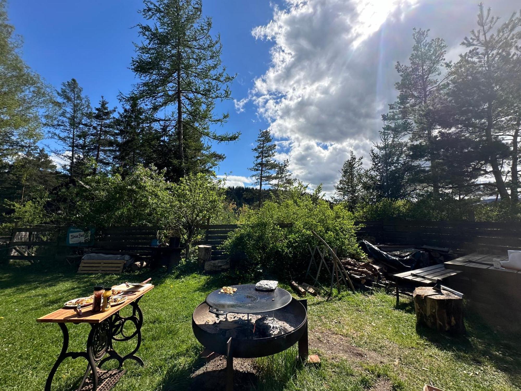 Ferienhaus Im Wald Edelschrott Eksteriør billede